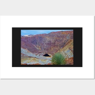 Bisbee Arizona Velvet Pit Copper Mine Posters and Art